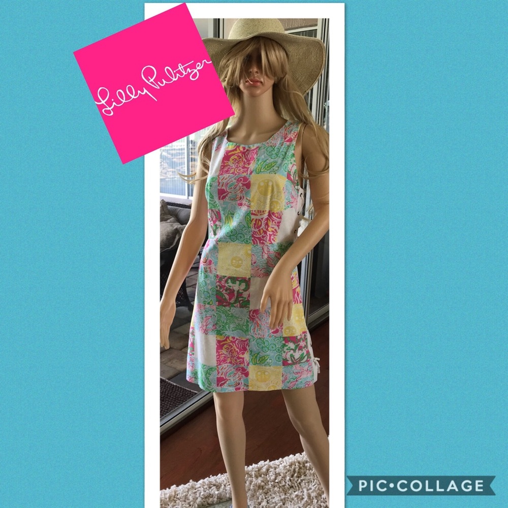 Multi colored Delta Dress